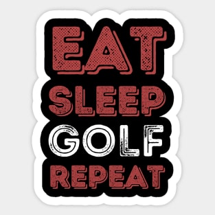 The golf father, funny golf, golf dad, golf lover Sticker